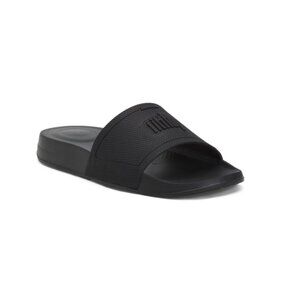 FITFLOP All black Iqushion Slides